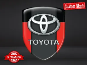 Toyota Adesivi Vinile Auto su Misura Edizione Limitata Moderna